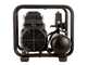 Nuair SIL 244/6 - Compressore aria elettrico portatile monofase silenziato, oil-less  - Motore 1.5 HP - 6 lt