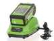 Greenworks G40HT - Tagliasiepi elettrico a batteria 40V/2Ah - Lama da 61 cm