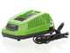 Greenworks G40HT - Tagliasiepi elettrico a batteria 40V/2Ah - Lama da 61 cm