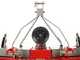 GeoTech Pro TLP 160 - Tagliaerba per trattore - 3 rotori a 1 lama