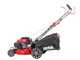 GeoTech Pro S46-140BG - Tosaerba a scoppio semovente - 2in1: raccolta + scarico posteriore