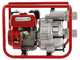 Motopompa a scoppio GeoTech LTP80 per acque nere sporche con raccordi da 80 mm