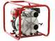 Motopompa a scoppio GeoTech LTP80 per acque nere sporche con raccordi da 80 mm