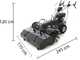 Blackstone GS100V-C - Motospazzatrice a scoppio - Box di raccolta