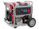 GeoTech Pro GGP 9500-3 ESA - Generatore di corrente carrellato con AVR avv. elettrico 7.8 kW - Continua 7.5 kW + ATS