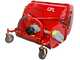 GeoTech Pro CFL160 - Trinciaerba per trattore - Cesto di raccolta - Raccoglitore - Serie media