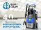 Annovi &amp; Reverberi Blue Clean 4.0 Twin Flow - Idropulitrice semi-pro - 150 bar max - portata 810 lt/h