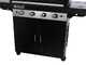 Campingaz 4 Series LS Plus D Dualgas - Barbecue a gas o metano con forno, piastra e griglia, culinary modular