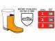 Scarpa protettiva da taglio STRONG A E P FO WRU HRO SRC - Taglia 45