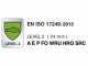 Scarpa protettiva da taglio POWER A E P FO WRU HRO SRC - Taglia 40