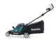 Makita DLM432PT2 - Rasaerba elettrico a batteria 2 X 5 Ah al litio - cesto di raccolta, cm 43