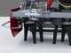 Erpice rotante RF110 - Larghezza di lavoro 110 cm - 10 lame - Serie leggera con rullo a gabbia