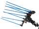 Campagnola HERCULES 58V - Asta in carbonio - 235 - 320 cm - Abbacchiatore elettrico a batteria