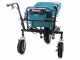 Makita DCU180 - Carriola elettrica con ruote con vasca - 2 batterie 18V 5Ah