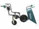 Makita DCU180 - Carriola elettrica con ruote con vasca - 2 batterie 18V 5Ah