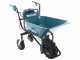 Makita DCU180 - Carriola elettrica con ruote con vasca - 2 batterie 18V 5Ah