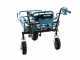 Makita DCU180 - Carriola elettrica con telaio tubolare - 2 batterie 18V 5Ah