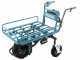 Makita DCU180 - Carriola elettrica con telaio tubolare - 2 batterie 18V 5Ah