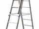 Marchetti Azzurra A3 A312, 3x12 gradini, 8.65 m - Scala in alluminio allungabile - Altezza stimata operativa 9.65 m
