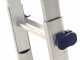 Facal Briko Blu BB/1, 2x6 gradini, 2.88 m - Scala in alluminio telescopica - Altezza stimata operativa 3.80 m