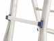 Facal Briko Blu BB/1, 2x6 gradini, 2.88 m - Scala in alluminio telescopica - Altezza stimata operativa 3.80 m