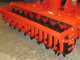 Erpice rotante RM225 - Larghezza di lavoro 225 cm - 20 lame - Serie pesante con rullo packer