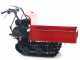 GeoTech Pro BMS155 LE - Biotrituratore semovente a cingoli su motocarriola - Motore 6,5/15 HP - cassone estensibile