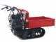 GeoTech Pro BMS155 LE - Biotrituratore semovente a cingoli su motocarriola - Motore 6,5/15 HP - cassone estensibile
