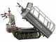 Blackstone TB 4500 E - Motocarriola elettrica estensibile a batteria 60V 20Ah