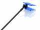 Asta nera per abbacchiatori c/rub - Fissa - in alluminio ExtraLight 250 cm