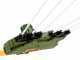 Oliviero Flex Basic Fisso - Abbacchiatore elettrico a batteria - Asta in alluminio fissa 240 cm