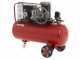 GeoTech Pro BACP100-8-2 - Compressore aria elettrico a cinghia - Motore 2 HP - 100 lt - potenza 8 bar