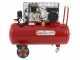GeoTech Pro BACP100-8-2 - Compressore aria elettrico a cinghia - Motore 2 HP - 100 lt - potenza 8 bar