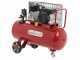 GeoTech Pro BACP100-10-3 - Compressore aria elettrico a cinghia - Motore 3 HP - 100 lt - 10 bar