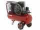GeoTech Pro BACP50 - Compressore aria elettrico a cinghia -10-3 motore 3 HP - 50 litri - 10 bar