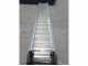 Svelt Euro E3 SCE30050, 3x16 gradini, 11.90 m - Scala telescopica in alluminio - Altezza stimata operativa 12.90 m