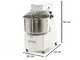 Seven Italy GHR 40 2V - Impastatrice a spirale - 230V - Con ruote e timer - 2 Velocit&agrave;