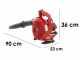 GeoTech BB 248 - Soffiatore a scoppio motore 2 tempi