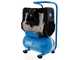 ABAC START SILENT OS7P - Compressore aria elettrico monofase silenziato, oil-less - Motore 0.75 HP - 6 lt