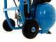 ABAC SILVERSTONE OS20P - Compressore aria elettrico monofase silenziato, oil-less - Motore 2 HP - 10 lt