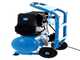 ABAC SILVERSTONE OS20P - Compressore aria elettrico monofase silenziato, oil-less - Motore 2 HP - 10 lt