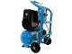ABAC SILVERSTONE OS20P - Compressore aria elettrico monofase silenziato, oil-less - Motore 2 HP - 10 lt