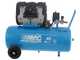 ABAC MONTECARLO OS20P - Compressore aria elettrico monofase silenziato, oil-less - Motore 2 HP - 50 lt