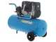 ABAC MONTECARLO OS20P - Compressore aria elettrico monofase silenziato, oil-less - Motore 2 HP - 50 lt