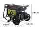 Pramac WX3200 - Generatore di corrente carrellato 2.85 kW - Continua 2.45 kW Monofase
