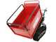 GeoTech Pro GeoPorter H-540E Hydro - Motocarriola cingolata cassone estensibile 500Kg