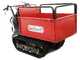 GeoTech Pro GeoPorter H-540E Hydro - Motocarriola cingolata cassone estensibile 500Kg