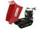 GeoTech Pro GeoPorter H-540D Hydro - Motocarriola cingolata dumper idraulico 500Kg