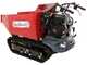 GeoTech Pro GeoPorter H-540D Hydro - Motocarriola cingolata dumper idraulico 500Kg