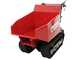 GeoTech Pro GeoPorter H-540D Hydro - Motocarriola cingolata dumper idraulico 500Kg